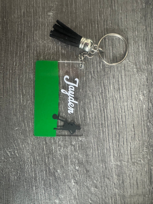 Personalised Keyring (themed)